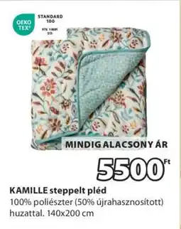 JYSK KAMILLE steppelt pléd ajánlat