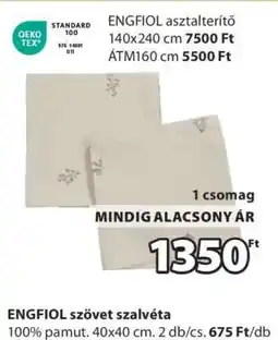 JYSK ENGFIOL szövet szalvéta ajánlat