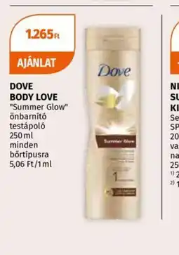 Müller Dove Body Love ajánlat
