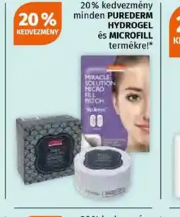 Müller Purederm Hydrogel és Microfill termékek ajánlat