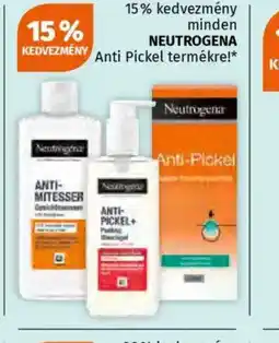 Müller Neutrogena Anti Pickel termékek ajánlat