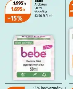 Müller Bebe Arckrém ajánlat
