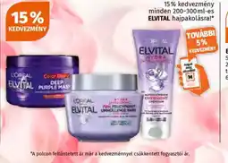 Müller Elvital hajpakolás ajánlat