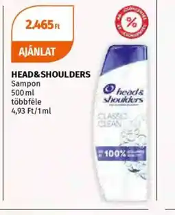 Müller Head & Shoulders Sampon ajánlat