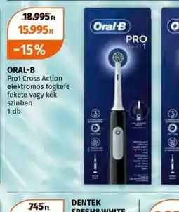 Müller Oral-B Pro Cross Action elektromos fogkefe ajánlat