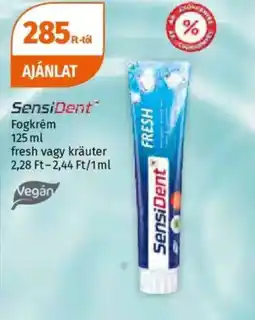Müller SensiDent Fogkrém ajánlat