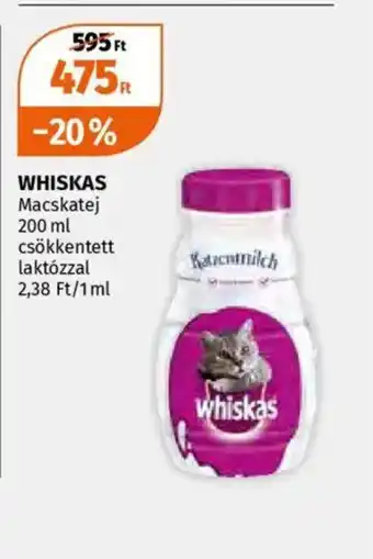 Müller Whiskas Macskatej ajánlat