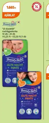 Müller Beauty Baby Gute Nacht Pants ajánlat