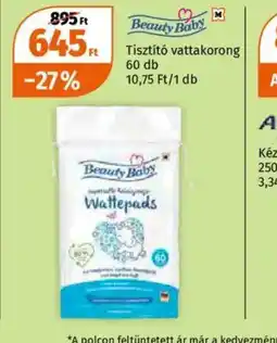 Müller Beauty Baby Tisztít vattakorong ajánlat