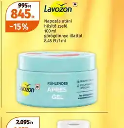 Müller Lavozon Napozás utáni hűsítő zselé ajánlat