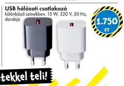 Tedi USB hálózati csatlakozó ajánlat