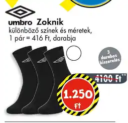Tedi Umbro Zoknik ajánlat