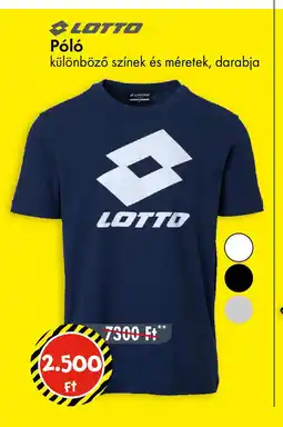 Tedi Lotto Póló ajánlat