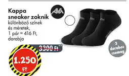 Tedi Kappa sneaker zoknik ajánlat