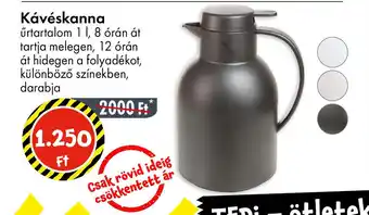 Tedi Kávéskanna ajánlat