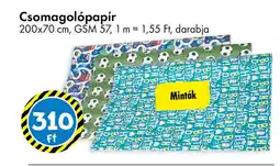 Tedi Csomagolópapírok ajánlat