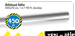 Tedi Átlátszó fólia ajánlat