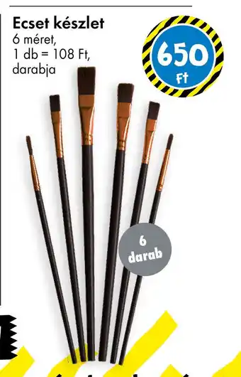 Tedi Ecset készlet ajánlat