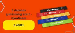 GymBeam GymBeam 5 darabos gumiszalag szett ajánlat