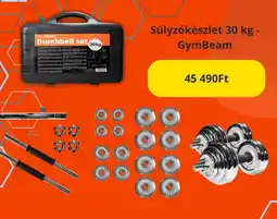 GymBeam GymBeam Súlyzókészlet ajánlat