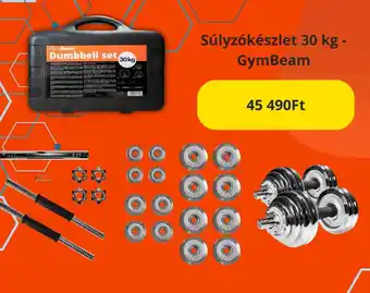 GymBeam GymBeam Súlyzókészlet ajánlat