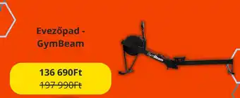 GymBeam GymBeam Evezőpad ajánlat