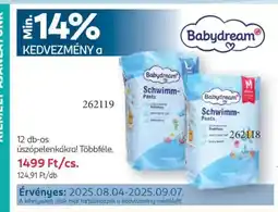 Rossmann Babydream Schwimm- Pants ajánlat
