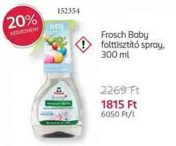 Rossmann Frosch Baby folttisztító spray, ajánlat