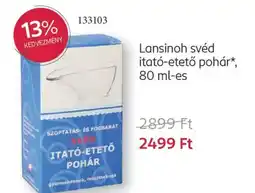 Rossmann Lansinoh svéd itató-etető pohár ajánlat
