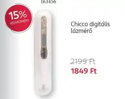 Rossmann Chicco digitális Lázmérő ajánlat