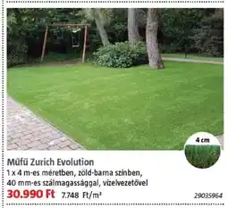 Bauhaus Műfű Zurich Evolution ajánlat