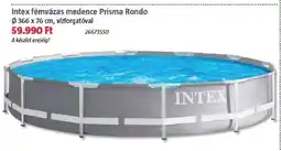 Bauhaus Intex fémvázas medence Prisma Rondo ajánlat