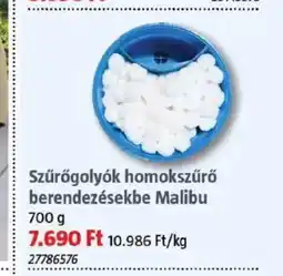 Bauhaus Szűrőgolyók homokszűrő berendezésekbe Malibu ajánlat