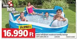 Bauhaus Intex felfújható medence Family lounge ajánlat
