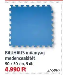 Bauhaus BAUHAUS műanyag medencealátét ajánlat
