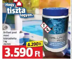 Bauhaus Brillant pool maxi klórtabletta ajánlat