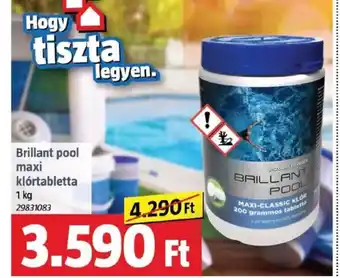 Bauhaus Brillant pool maxi klórtabletta ajánlat