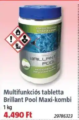 Bauhaus Multifunkciós tabletta Brillant Pool Maxi-kombi ajánlat