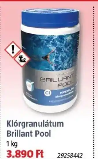 Bauhaus Klórgranulátum Brillant Pool ajánlat
