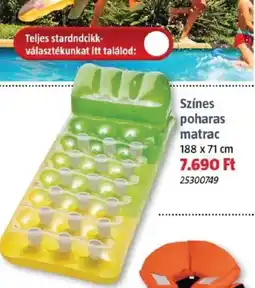 Bauhaus Színes poharas matrac ajánlat