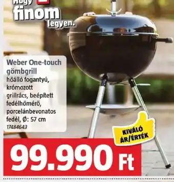 Bauhaus Weber One-touch gömbgrill ajánlat