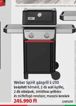 Bauhaus Weber Spirit gázgrill E-210 ajánlat
