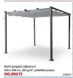 Bauhaus Kerti pergola Jakarta II ajánlat