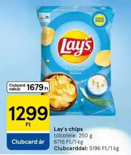 Tesco LAY’S Chips ajánlat