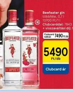 Tesco BEEFEATER GIN ajánlat