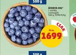 PENNY Áfonya XXL ajánlat
