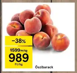 Tesco Őszibarack ajánlat