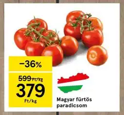 Tesco Magyar fürtös paradicsom ajánlat