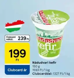 Tesco Náduvdvari kefír ajánlat