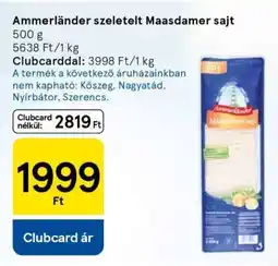 Tesco Ammerländer szeletelt Maasdammer sajt ajánlat
